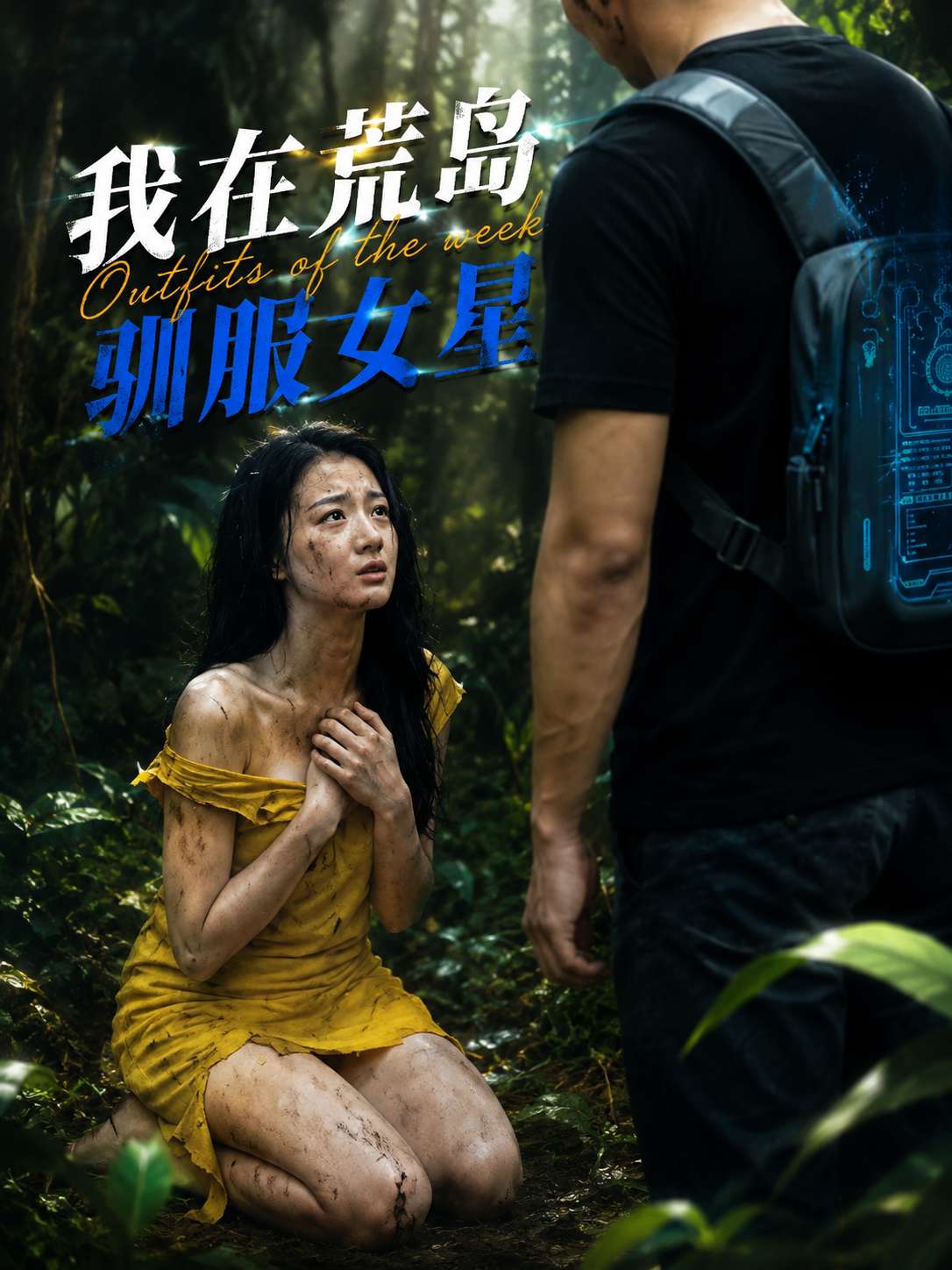 我在荒岛驯服女星 海报