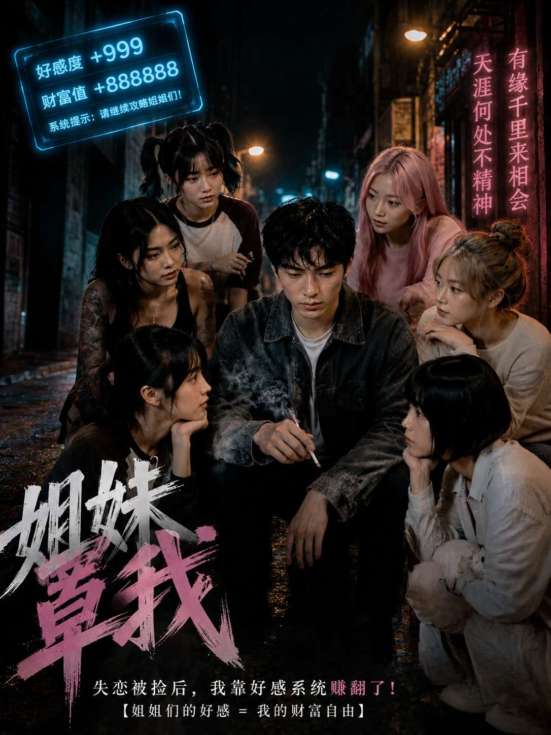 姐妹罩我 海报