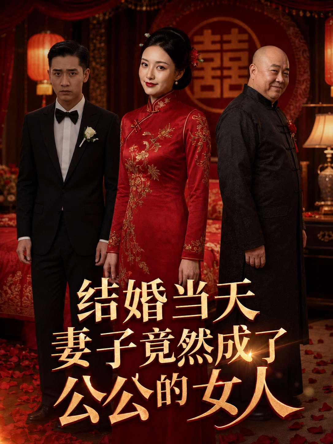 结婚当天妻子竟然成了公公的女人 海报