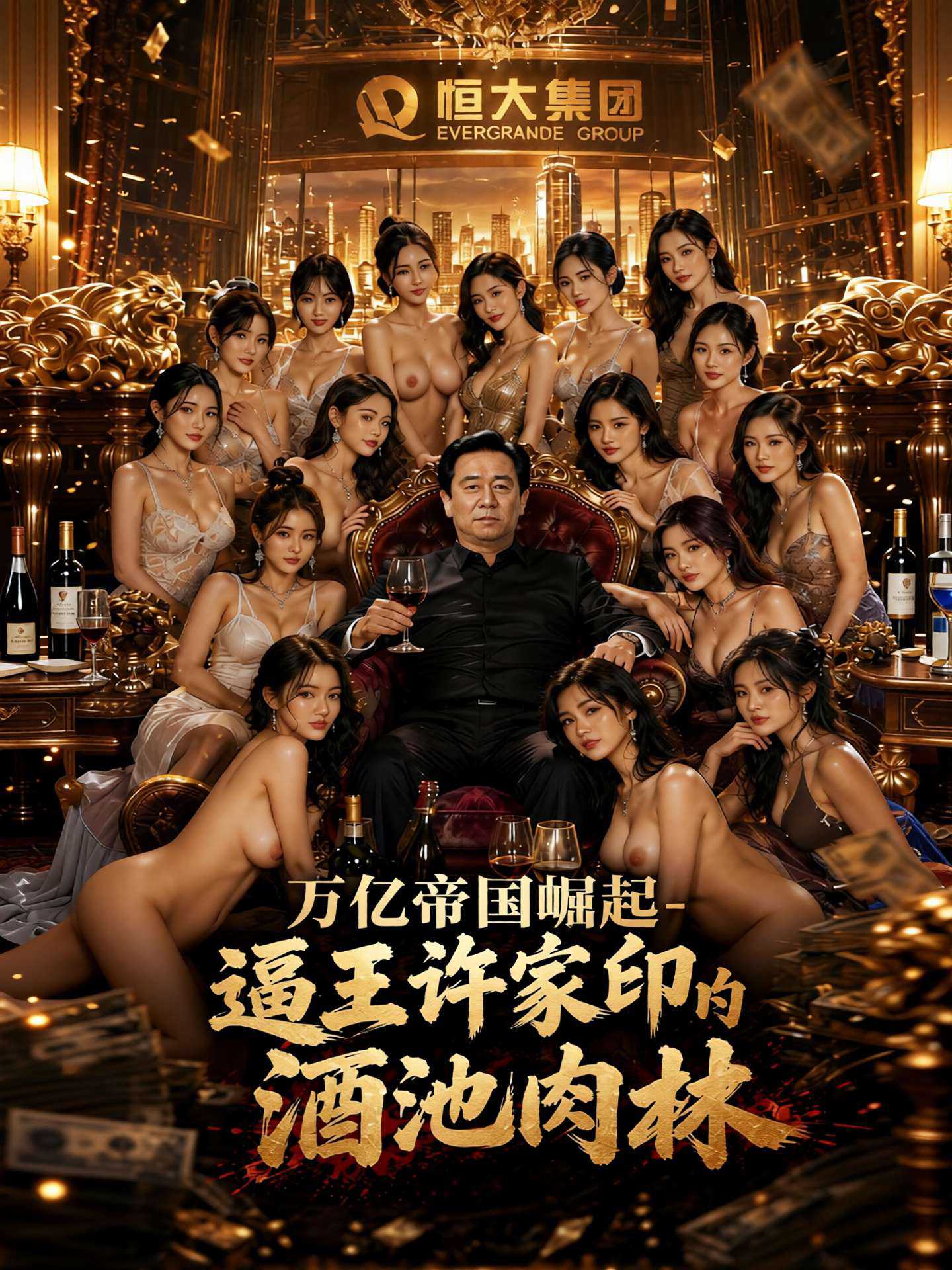 万亿帝国崛起- 逼王许家印的酒池肉林 海报