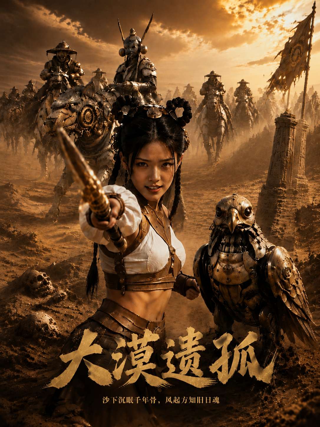 大漠遗孤 海报