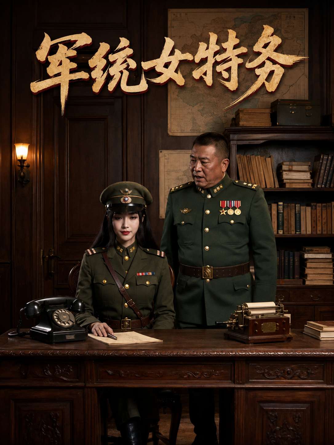 军统女特务 海报