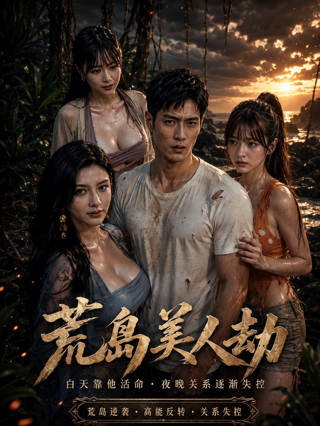 荒岛美人劫 海报