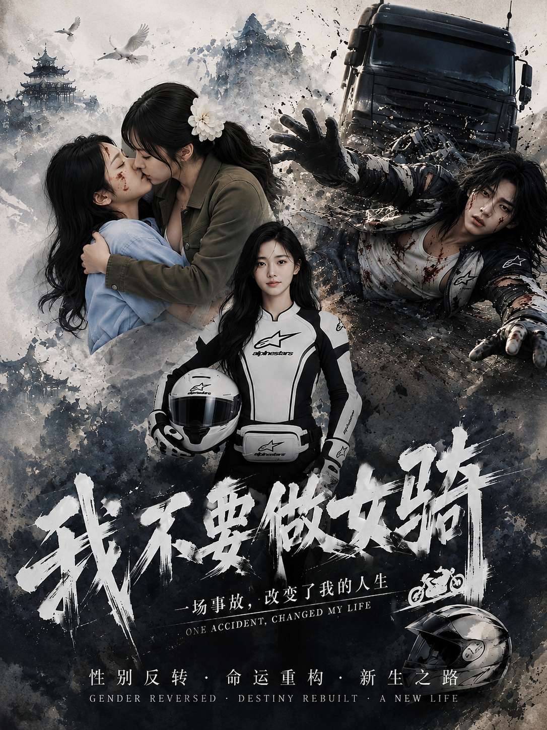 我不要做女骑 海报