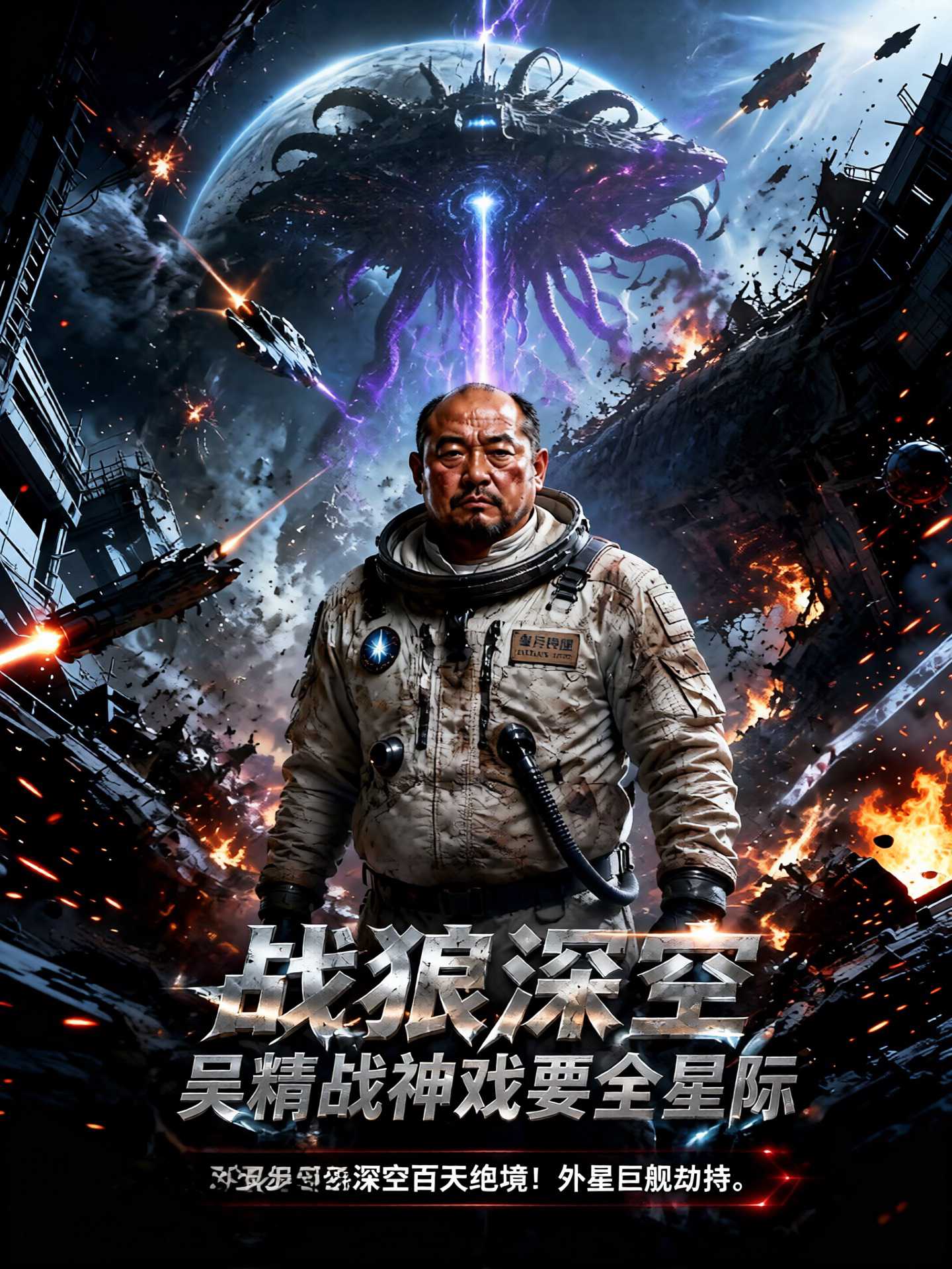 战狼深空，吴精战神戏耍全星际 海报
