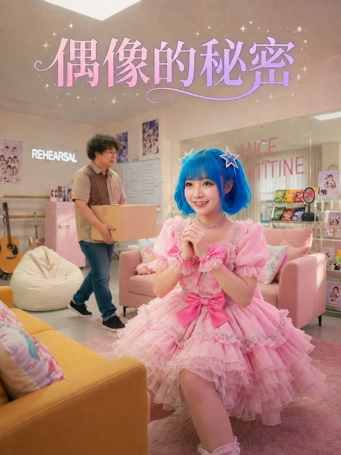 偶像的秘密 海报