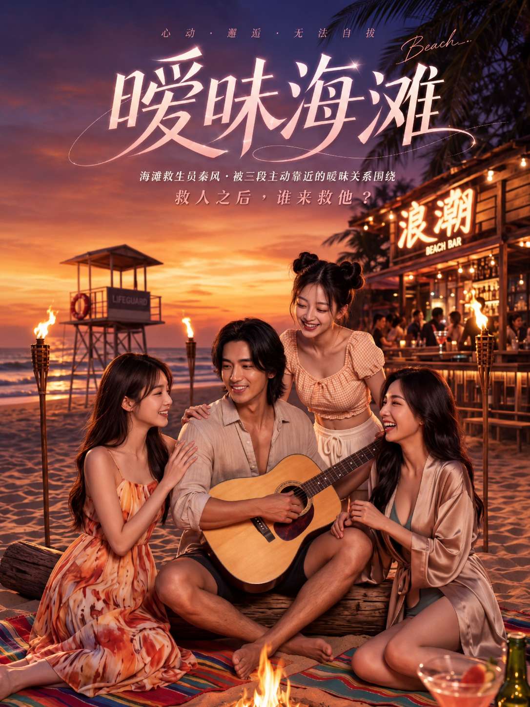 暧昧海滩 海报