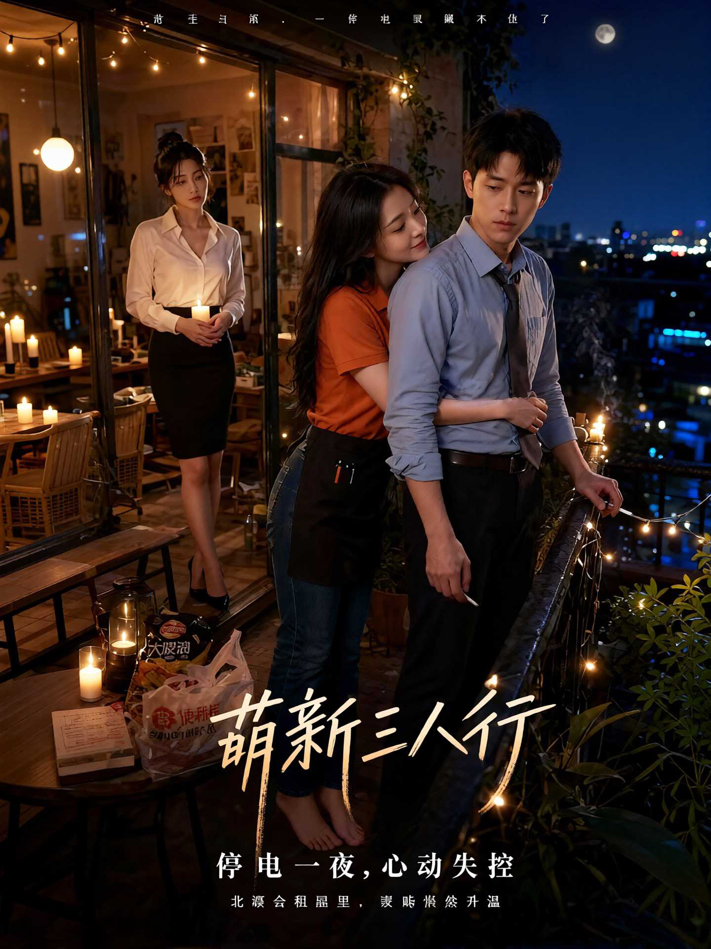 萌新三人行 海报
