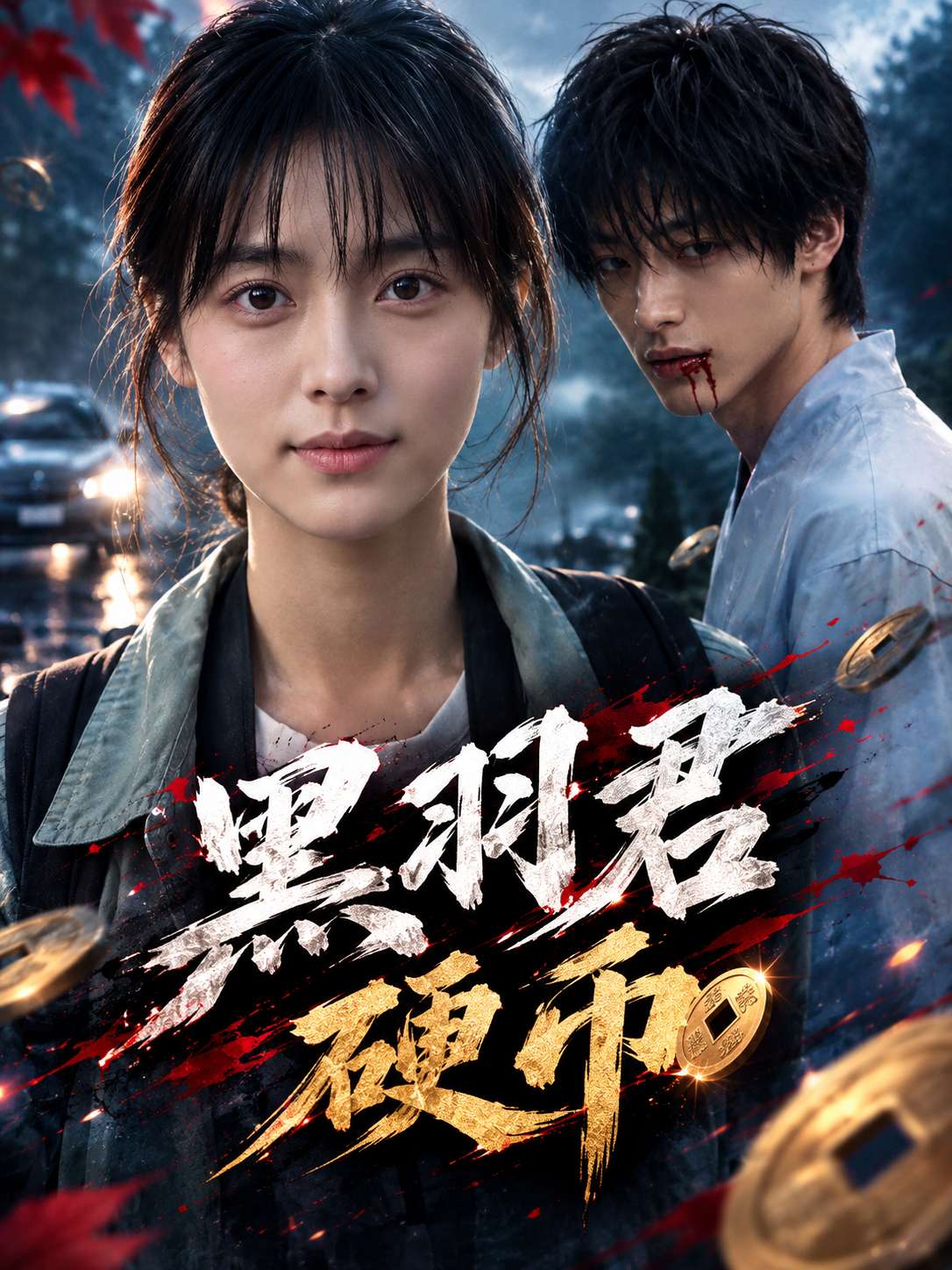 黑羽君硬币 海报