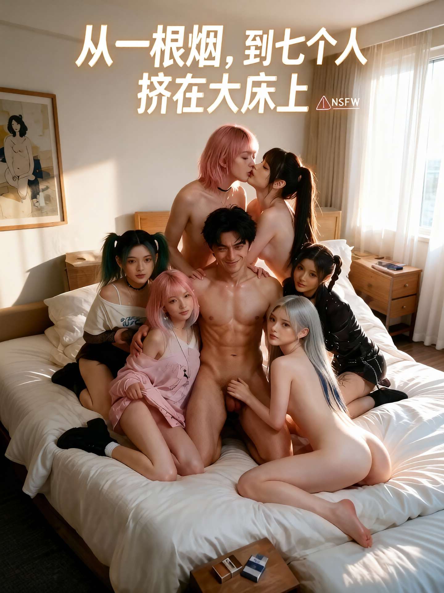 从一根烟到七个人挤在大床上 海报