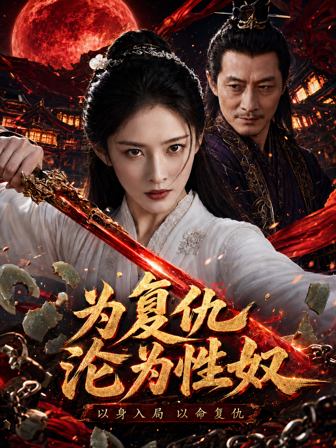 为复仇沦为性奴 海报