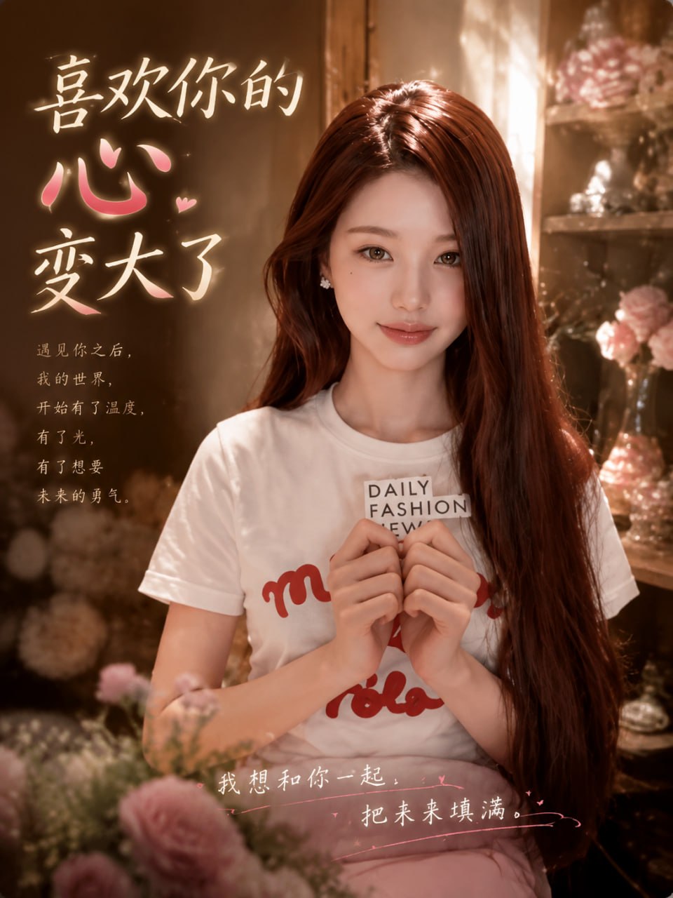 喜欢你的心变大了 海报