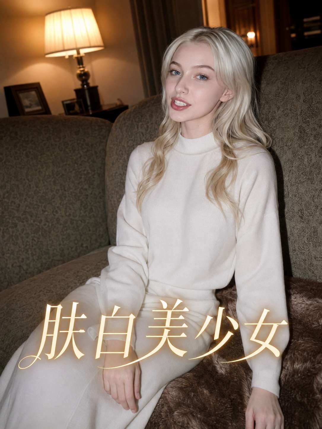 肤白美少女 海报