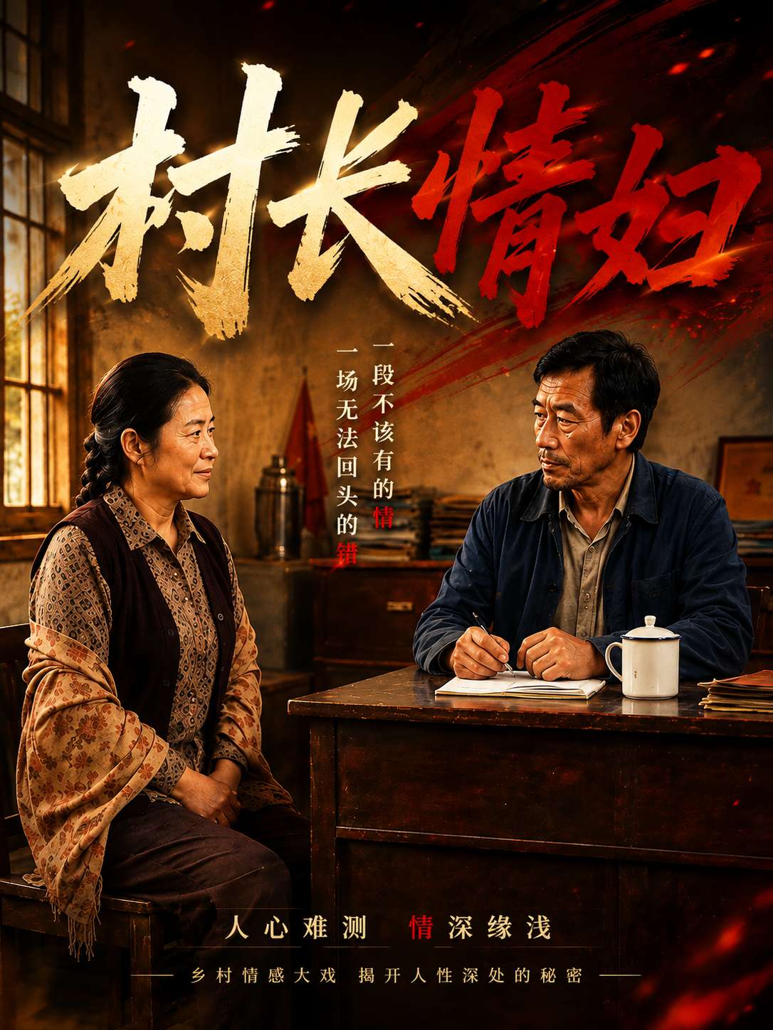 村长情妇 海报
