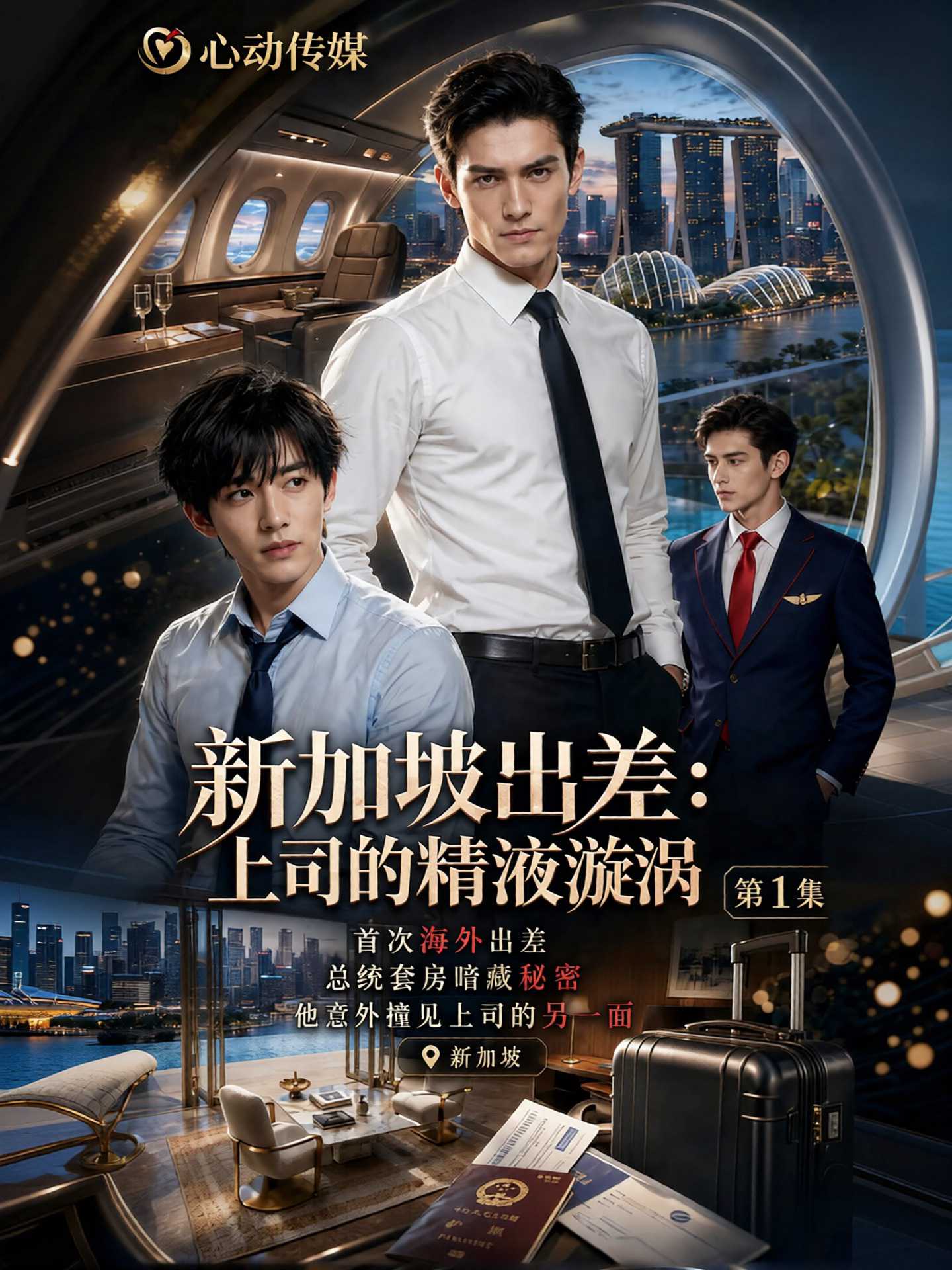 新加坡出差，上司的精液漩涡 海报